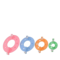 4 Size Pom Pom Maker Set Fluff Ball Weaver Tool Kit for Knitting & Yarn Crafts